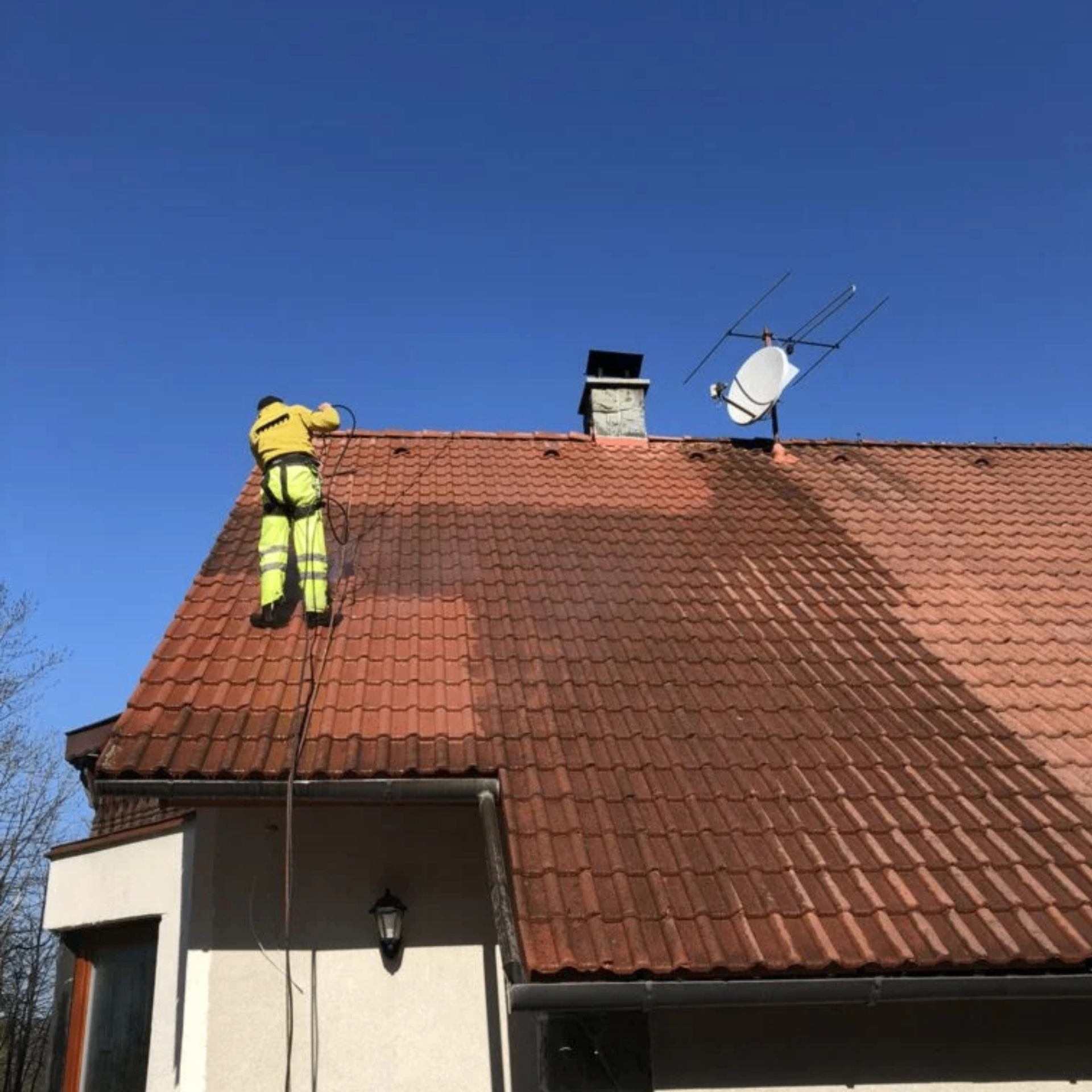 Čištění střech